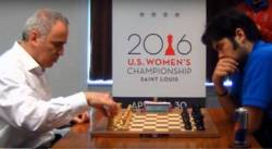 Ván cờ được chờ đợi nhất tại 2016 Ultimate Blitz Challenge: Kasparov vs Nakamura