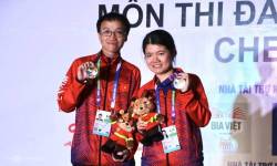 Vợ chồng kỳ thủ Trường Sơn đi vào lịch sử SEA Games