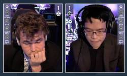 Vua cờ Carlsen bẫy Quang Liêm