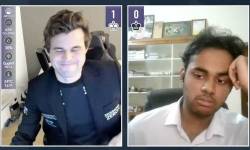 Carlsen thắng nhanh nhất lịch sử chung kết Generation Cup