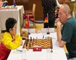 Kỳ thủ 11 tuổi giành chuẩn Kiện tướng Quốc tế