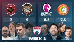 Nakamura Scores 4/4 For Gotham Knights, Croatia Bulldogs Outclass Berlin Bears