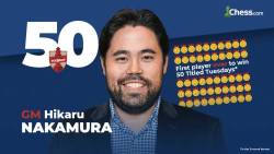 Nakamura Wins 50th Titled Tuesday Of 11-Round Era