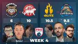 Tigers Sweep Bulldogs 4-0, Advance To Playoffs; Blitz Wins Battle On Board 4