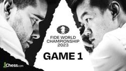 How To Watch FIDE World Chess Championship Game 1