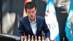 Flash Report: Confident Ding Wins Game 4, Levels Match Score