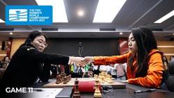 Lei Tingjie’s King Escapes In Game 11 Before Final Showdown