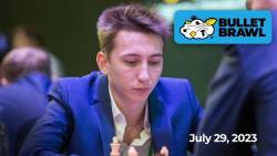 Bortnyk Blazes Bullet Brawl Field