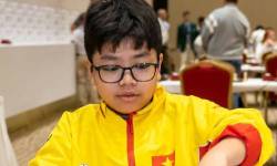 Kỳ thủ 12 tuổi vô địch cờ vua xuất sắc quốc gia