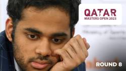 Qatar Masters Round 8: Advantage Arjun