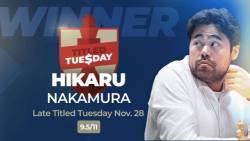 Nakamura Makes Up For Early Error With Late Win