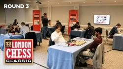 London Chess Classic Round 3: 14-Year-Old Beats Grandmaster