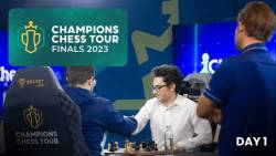 CCT Finals (Day 1): Caruana Is King Of Armageddon On Day 1, Leads With Carlsen, Wesley So