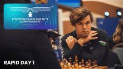 World Rapid Championship Day 1: Carlsen On Track For Title Defense