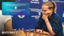 World Blitz Chess Championship Day 1: Eight Share Lead After Long Day; Gunina Dazzles With 8.5/9