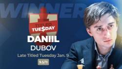 Titled Cup Continues To Grow Titled Tuesday