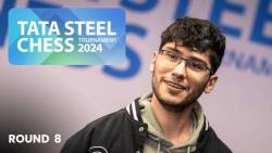 Tata Steel Chess 2024 R8: Firouzja Joins Leaders; Abdusattorov Falls Behind In Tata Steel Chess Masters