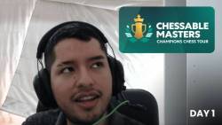 CCT Chessable Masters Day 1: Martinez Wins Play-in On His Birthday