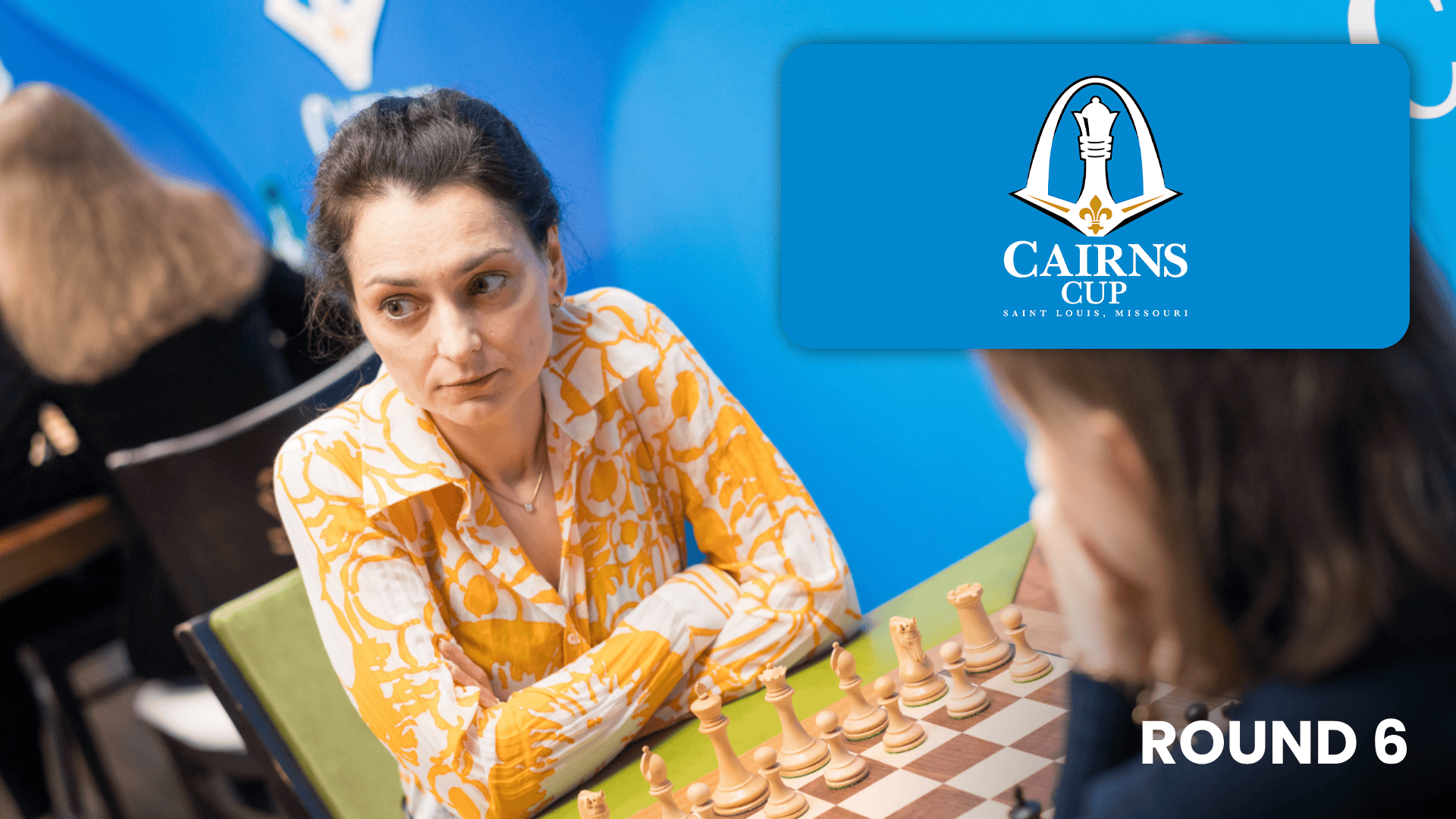 Cairns Cup Round 6, 2024: Kosteniuk Records Fifth Decisive Result, Moves To Second